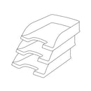 Leitz Recycle Letter Tray A4 Black 52275095