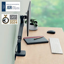 Leitz Ergo Single Monitor Arm Dark Grey 64890089