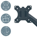 Leitz Ergo Dual Monitor and Laptop Arm Dark Grey 65380089
