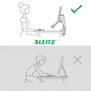 Leitz Ergo Dual Monitor and Laptop Arm Dark Grey 65380089