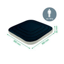 Leitz Ergo Active Wobble Cushion with Cover Dark Grey 65400089