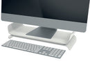 Leitz Ergo Monitor Stand Height Adjustable Light Grey 65040085