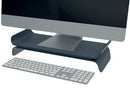 Leitz Ergo Monitor Stand Height Adjustable Dark Grey 65040089