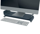 Leitz Ergo Monitor Stand Height Adjustable Dark Grey 65040089