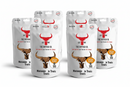 The Buffalo Co. Buffalo Trachea Rounds for Dogs | 100% Natural Grass-Fed Dog Treats | 1 x 100g