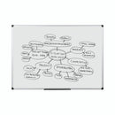 Bi-Office Drywipe Board 150x120cm Aluminium Frame MA1212170