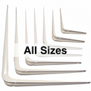 Fixtures London Shelf Brackets | 10 Pack | White | All Sizes