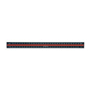 Linex Tri-Scale Ruler 30cm Aluminium Black H382