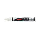 Uni-Ball UniChalk PWE5M Glass Marker Bullet Tip White (Pack of 6) 264614000
