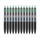 Uni-Ball Signo 207 Rollerball Gel Pen Green (Pack of 12) 308692000