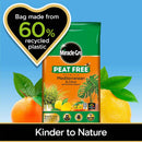 Miracle-Gro Peat-Free Premium Mediterranean & Citrus Plant Compost, 10L