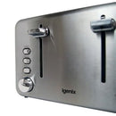 Igenix Stainless Steel Toaster 4-Slice Fcl4001/H IG3204