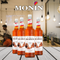 MONIN Premium Caramel Syrup 1L for Coffee & Cocktails. 100% Natural Flavours & Colourings