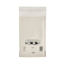 Sealed Air Bubble Lined Postal Bag White 120x210mm MLW B/00 (Pack of 100) 103005497