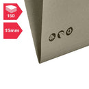 Rexel Multifile Suspension File V Base 15mm Foolscap Green (Pack of 50) 78008