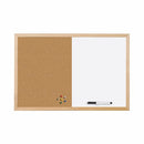 Bi-Office Cork And Drywipe Combination Board 900x600mm Mx07001010
