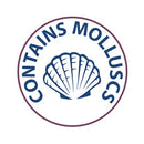 MyCafe Food Label Contains Molluscs Removable Pack of 1000 MYC10618