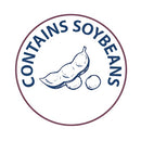 MyCafe Food Label Contains Soy Beans Removable Pack of 1000 MYC10621