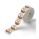 MyCafe Food Label Gluten Free 25mm Removable Pack of 1000 MYC10625