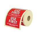 MyCafe Food Label Use First 25x25mm Removable Pack of 1000 MYC10626