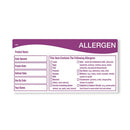 MyCafe Use By Shelf Life Allergen Label 51x101mm Pack of 1000 MYC10628