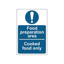 MyCafe Food Prep Area Cooked Food Self Adhesive Vnl 100x150 MYC10671