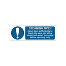 MyCafe Steaming Oven Sign 1.2mm PP 300x100 MYC10685