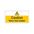 MyCafe Very Hot Water Sign Self Adhesive Vnl 200x100 MYC10698