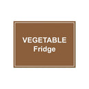 MyCafe Vegetable Fridge Sign Self Adhesive Vnl 150x200 MYC10712