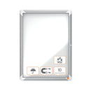 Nobo Premium Plus Outdoor Magnetic Lockable Notice Board 494x667x45mm 4xA4 1902577