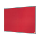 Nobo Essence Felt Notice Board 900 x 600mm Red 1904066
