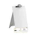 Nobo Desktop Dry Erase Glass Surface Whiteboard Easel 216x297 1905173