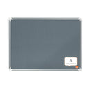 Nobo Premium Plus Felt Notice Board 900 x 600mm Grey 1915195