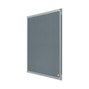 Nobo Essence Felt Notice Board 600 x 450mm Grey 1915204