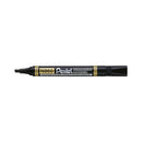 Pentel Chisel Tip Permanent Marker Black 5 Pack YN860/5-A