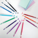 Pilot FriXion Ball Stick Erasable Gel Pens Wallet Assorted (Pack of 12) 5012052061989