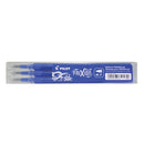 Pilot FriXion Rollerball Pen Refill Medium Blue (3 Pack) 075300303