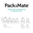 Packmate Small Roll Vacuum Storage Bags (Pack of 5) C40275