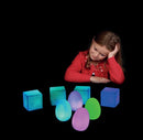 Sensory Light Up LED Colour Changing Mood Cube Light 75mm (Pack of 4) SSML4