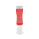 Miniature Shake and Shine LED Glitter Lamp White Base Battery Operated SGLL