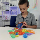 Acrylic Pebbles Shatterproof Assorted Sizes Assorted Colours (Pack of 30) AP30