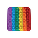 Pop Fidget Pad Square Multicoloured 125x125x10mm POPSQM