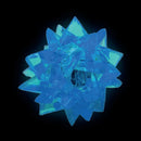 Flashing LED Crystal Shaped Ball Light 60mm Diameter Battery Operated SFCB