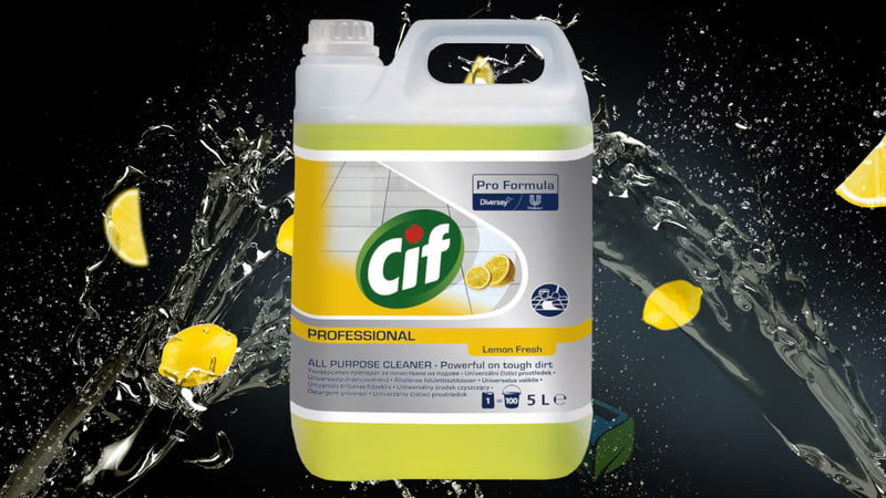 CIF Lemon Cream Cleaner 250ml (Pack of 6)
