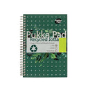 Pukka Pad Recycled Ruled Wirebound Notebook 110 Pages A5 (3 Pack) RCA5110