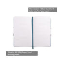 Pukka Pad Signature Soft Cover Notebook A5 215x135mm 192 Pages Teal 7752-SIG
