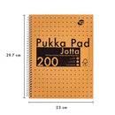 Pukka Pad Kraft Jotta Notebook A4 (Pack of 3) 9565-KRA
