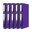 Pukka Brights Box File Foolscap Purple (10 Pack) BR-7778