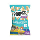 Proper Chips Lentil Chips Salt and Vinegar 20g (Pack of 24) 12372