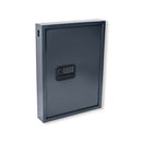 Pavo High Security Advanced Steel Key Cabinet 50 Key Capacity Dark Grey DFLHPA531